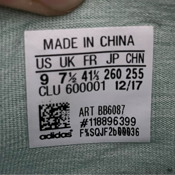 Adidas Pure Boost Navy Blue Running Shoes - Picture 8 of 8